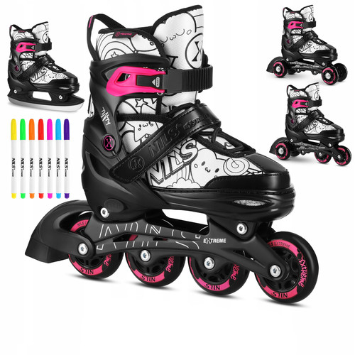 Inlineskates 4in1 kinder - inlineskates,