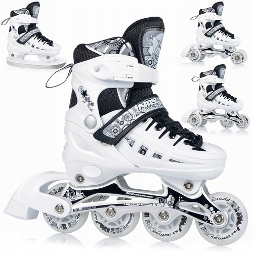 Inlineskates 4in1 led - led, –
