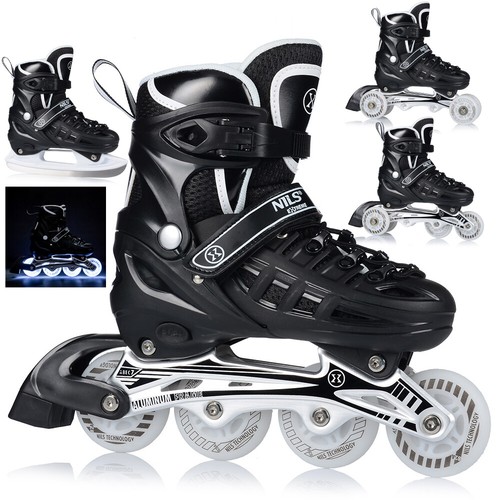 Inlineskates 4in1 led - 4in1,